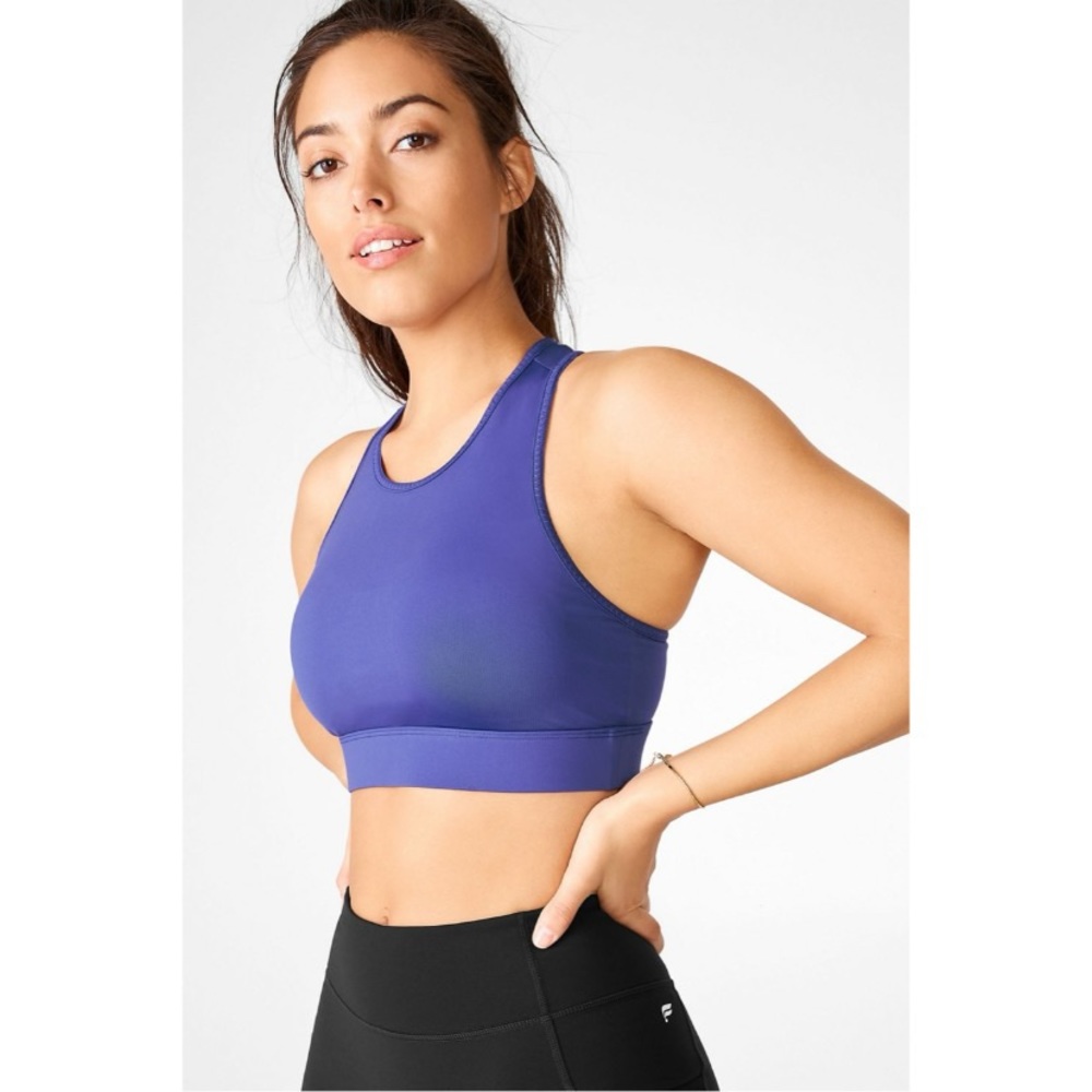 Fabletics High impact sports bra XL-  Purple